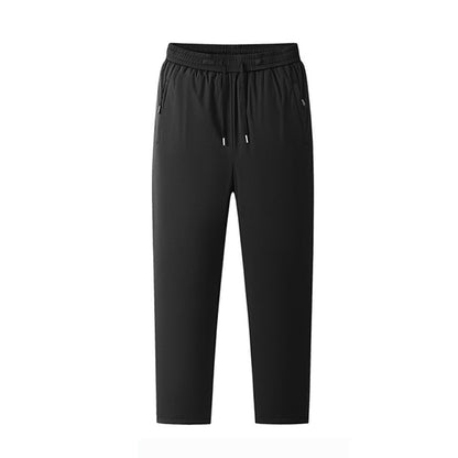 Pantalon fuselé pour homme, épais et doublé pour la chaleur