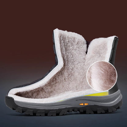 Unisex Plush-Lined Winter Snow Boots