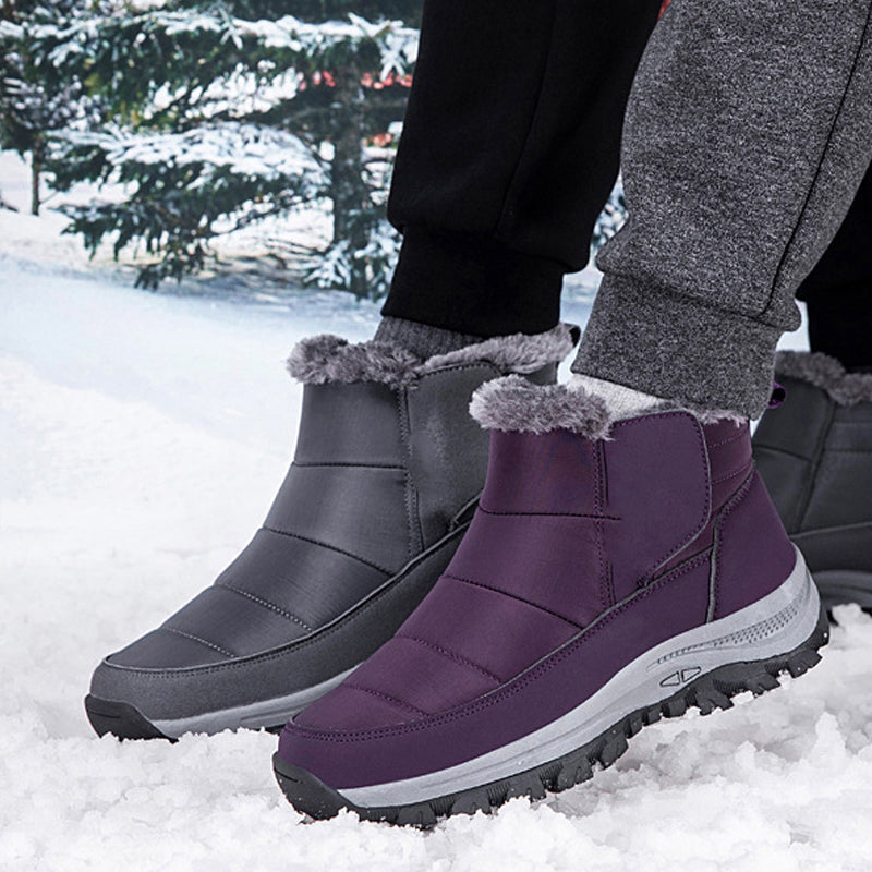 Unisex Plush-Lined Winter Snow Boots