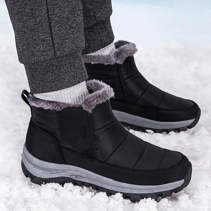 Unisex Plush-Lined Winter Snow Boots