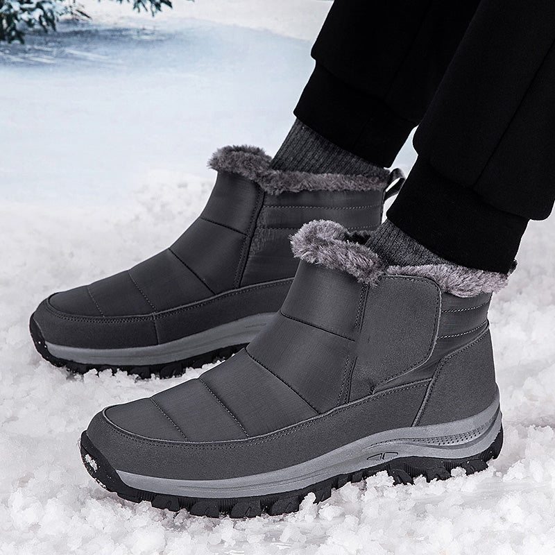 Unisex Plush-Lined Winter Snow Boots