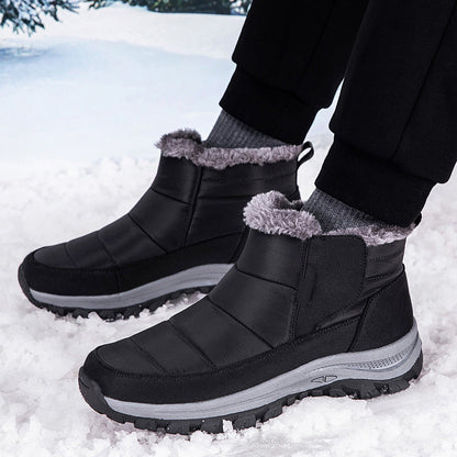Unisex Plush-Lined Winter Snow Boots