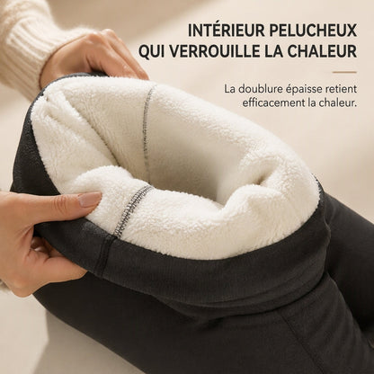 Pantalon de yoga thermique taille haute pour femmes