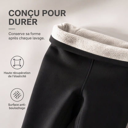 Pantalon de yoga thermique taille haute pour femmes