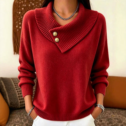 Pull en maille style décontracté et décontracté pour femmes