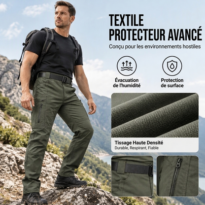 Pantalon cargo tactique slim extérieur pour homme