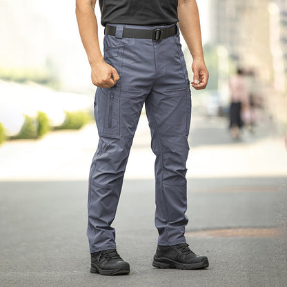 Pantalon cargo tactique slim extérieur pour homme
