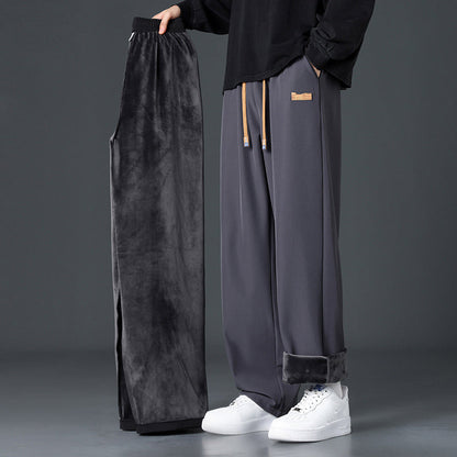 🔥Pantalon thermique d'hiver à coupe droite pour homme