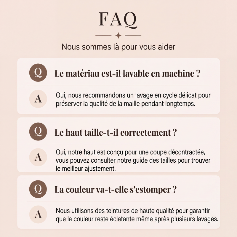 Haut en maille côtelée à manches longues color-block pour femme