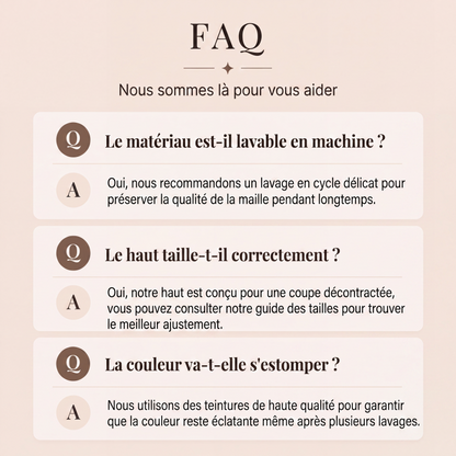 Haut en maille côtelée à manches longues color-block pour femme
