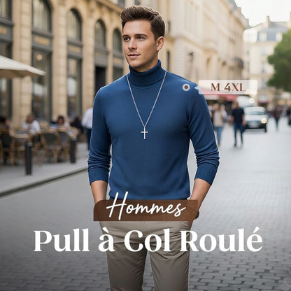 ✨Pull col roulé premium unisexe pour homme