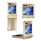Składane etui na telefon Samsung Z Flip 5/4/3 z matową powłoką galwaniczną