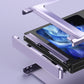Składane etui na telefon Samsung Z Flip 5/4/3 z matową powłoką galwaniczną