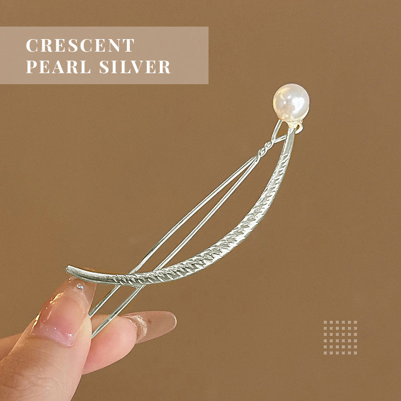 Essential Tools for Coil Hair Pearl Arc Spring Hair Clip