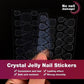 Mysterious Cat Eye Nail Patch z żelową gumą (24 szt.)