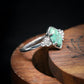 🎁Sterling Silver Natural Turquoise Diamond Ring
