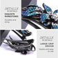 （Buy 1 get 1 free）Rhinestone Double Flower Hair Clip