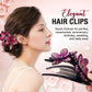 （Buy 1 get 1 free）Rhinestone Double Flower Hair Clip