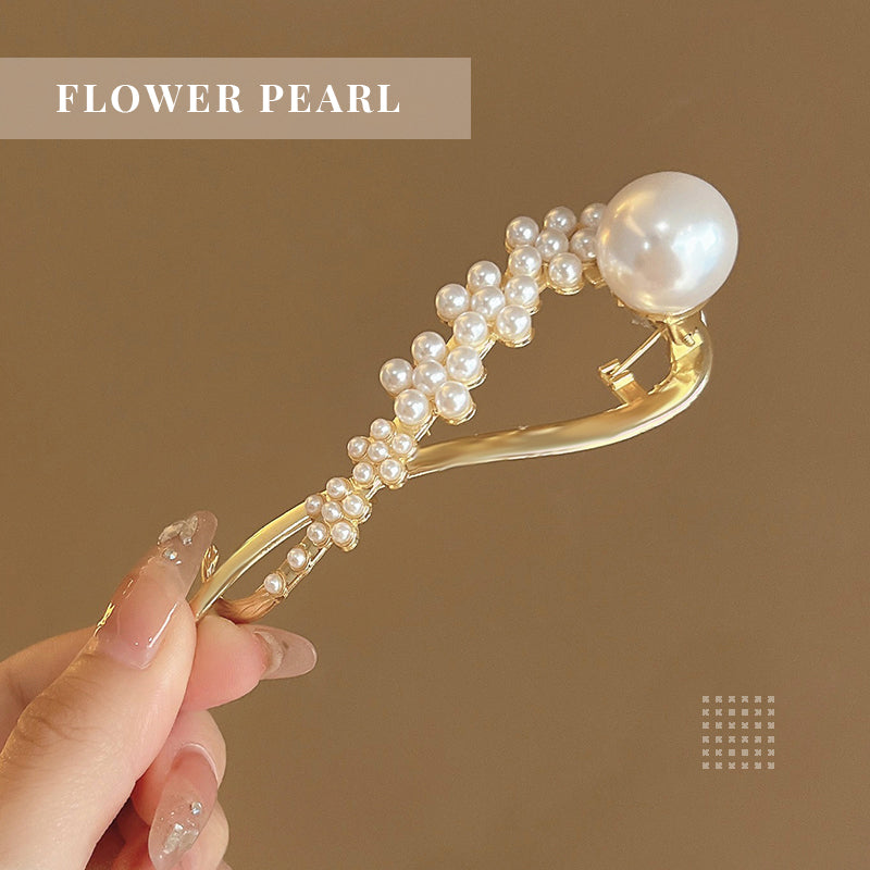 Essential Tools for Coil Hair Pearl Arc Spring Hair Clip