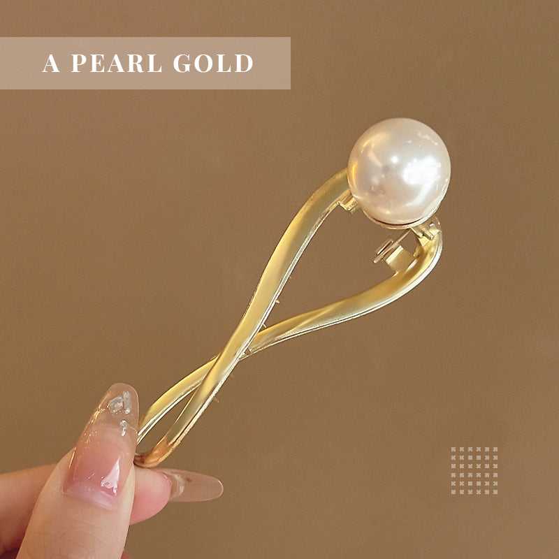 Essential Tools for Coil Hair Pearl Arc Spring Hair Clip