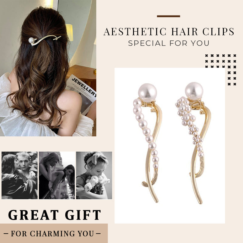 Essential Tools for Coil Hair Pearl Arc Spring Hair Clip